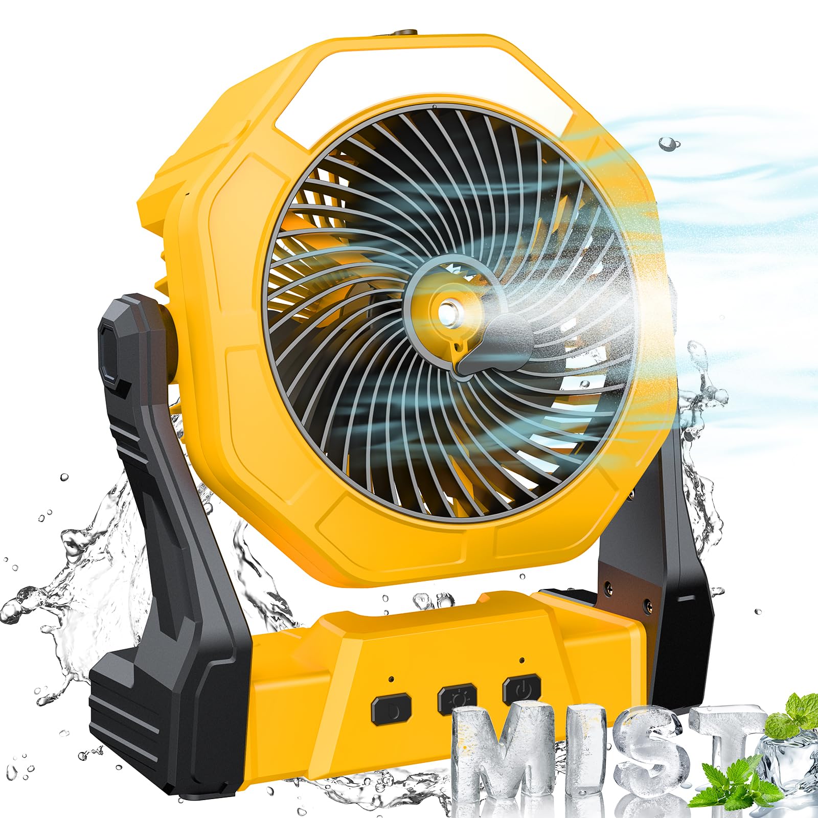 Amazon.com: Ausic Portable Misting fan, 8-Inch Cooling Mist Fans